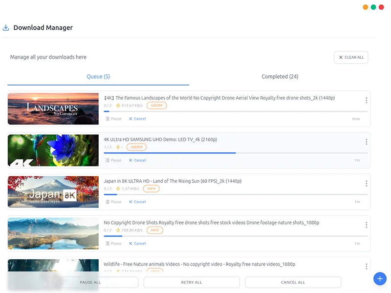 Smart 10x Download Engine