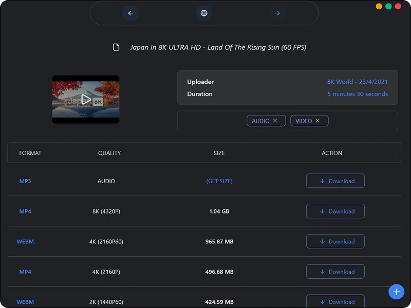 True 4K & 8K Extraction