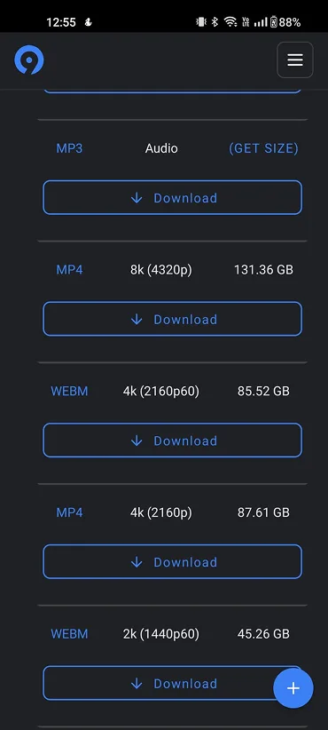 True 4K & 8K Extraction