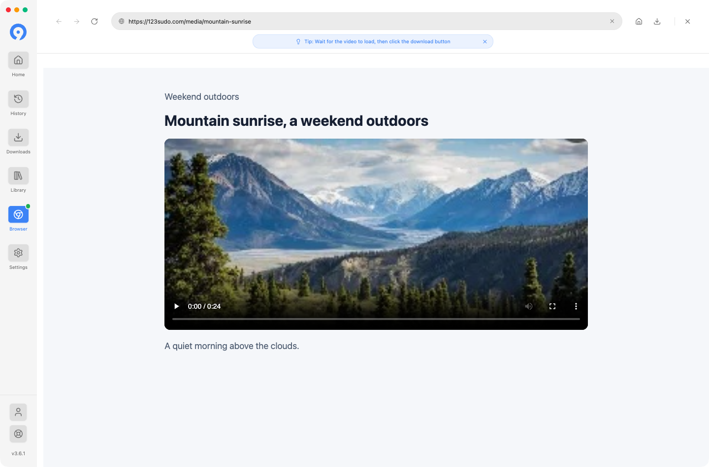 Browse with your authorised session