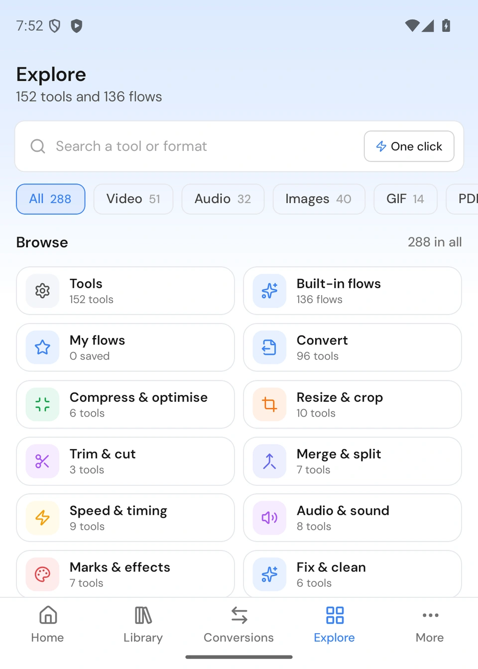 Explore tools and reusable flows