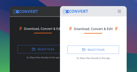 9xconvert mobile preview
